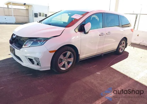 2019 Honda Odyssey Ex-L from USA, damaged, VIN 5FNRL6H75KB012961